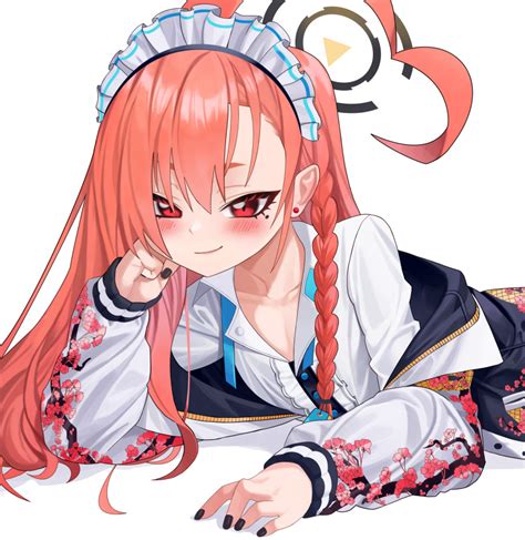 Safebooru 1girl Absurdres Ahoge Alternate Hair Length Alternate Hairstyle Bangs Black Nails