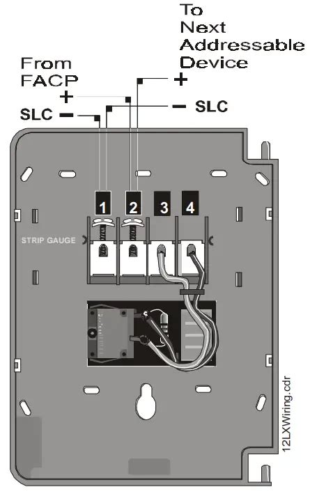 NOTIFIER NBG 12LX Addressable Pull Station Instruction Manual