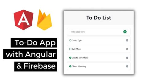 Angular To Do List App In Minutes Youtube