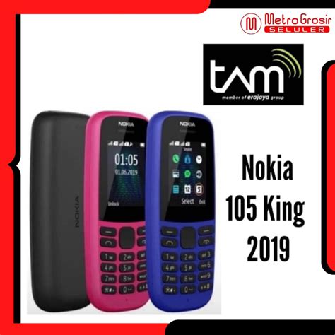 Jual HP Nokia 105 Dual Sim 2017 Original Garansi Resmi 1 Tahun Nokia