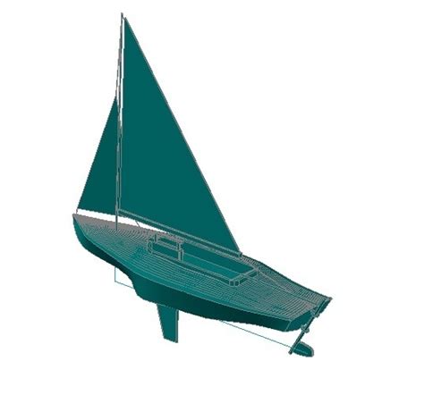 Archivo Stl Bote De Vela・plan Para Descargar Y Imprimir En 3d・cults