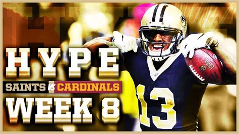 SAINTS VS CARDINALS WEEK 8 BREES IS BACK YouTube