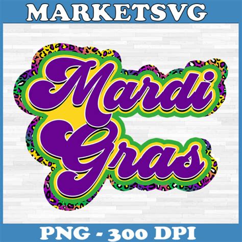 Mardi Gras Png Sublimation Designs PNG Cheetah Png Rainbow Leopard