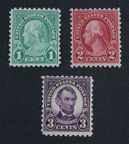 CKStamps US Stamps Collection Scott 581 583 584 Mint NH OG EBay