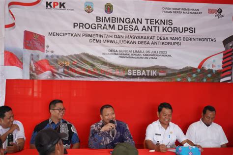 Jadi Calon Percontohan Desa Anti Korupsi Kpk Gelar Bimtek Di Desa