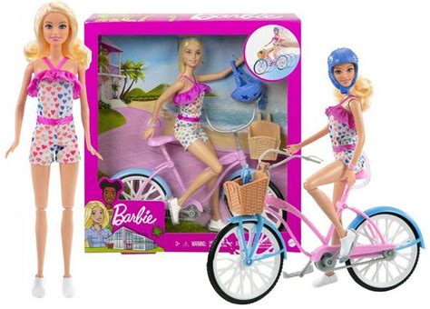 Boneca Articulada Barbie Ciclista Passeio De Bicicleta Mattel