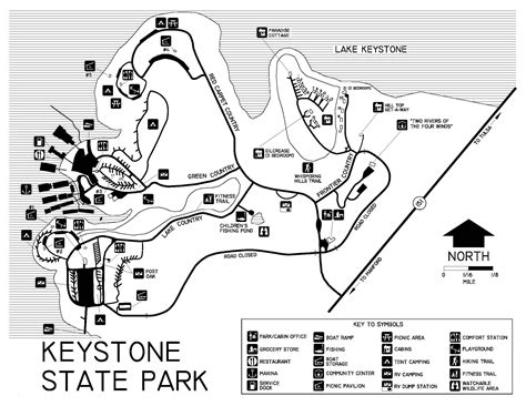 Keystone State Park Campground Map – The World Map