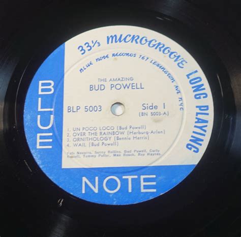 美盤 US BLUE NOTE BLP 5003 オリジナル THE AMAZING Pud Powell Lexington DG EAR