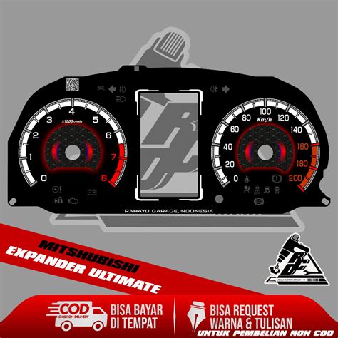 Jual Papan Speedometer Custom Xpander Ultimate Panel Spido Meter Custom