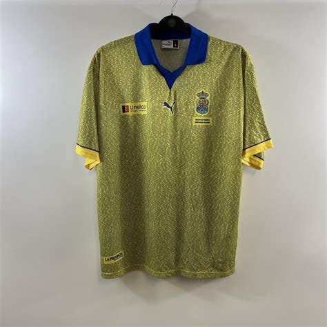 Las Palmas Special Football Shirt 2000/01 Adults... - Depop