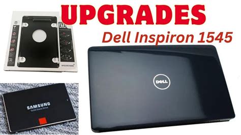 Dell Inspiron 1545 Upgrade Install Ssd And 2nd Hard Disk Fitting In To Caddy Youtube