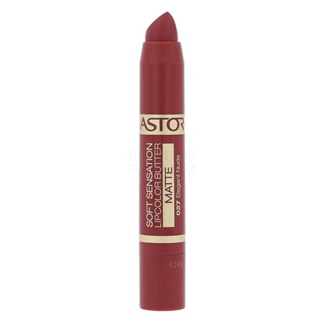ASTOR Soft Sensation Lipcolor Butter Matte Pomadka dla kobiet g Odcień Elegant Nude