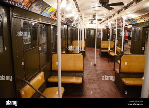 New York Transit Museum 1930 carriage subway vintage subway signs ...