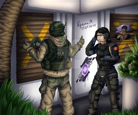 Rainbow Six Siege Fuze And Ying Fanart By Ryuuna Mayoto On Deviantart