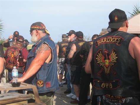 Pin by NeilOD on Warlocks MC | Biker clubs, Captain hat, Biker