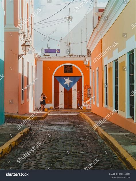 Colorful Streets Old San Juan Puerto Stock Photo 2481158957 | Shutterstock