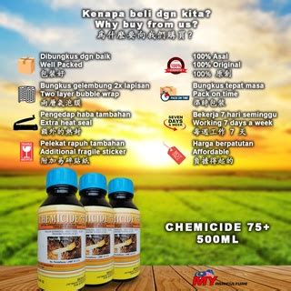 HEXTAR CHEMICIDE 75 RACUN SERANGGA INSECTICIDE 500ML MY