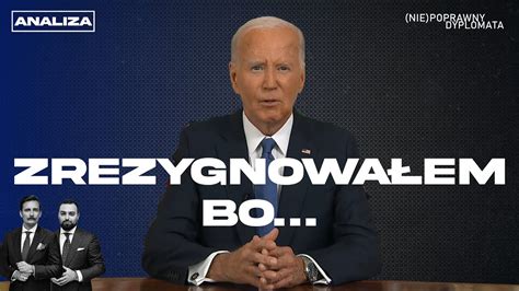 PRAWDZIWY POWÓD REZYGNACJI Joe Biden a Wybory w USA 2024 YouTube