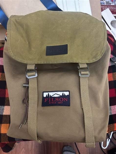 Filson Ranger Backpack In Tan Made In Usa One Of On Gem