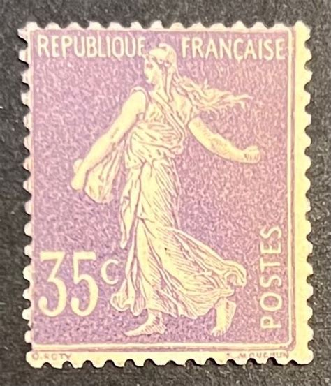 France Marianne Semeuse Type C Purple Vert Catawiki