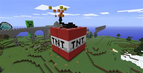 Giant TNT Block Minecraft Map