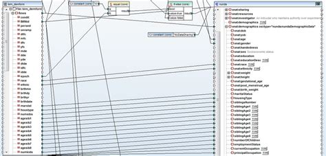 A Snapshot Of A Segment Of The Altova Mapforce Mapping Project Data Is Download Scientific