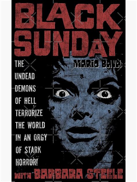 "Black Sunday, Mario Bava, Horror Classic" Poster for Sale by ...