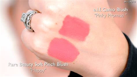 Is Elf Camo Blush The Rare Beauty Dupe Let S Review Milabu