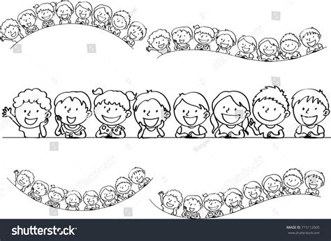 Kids Border Background Stock Vector (Royalty Free) 715112005 | Shutterstock