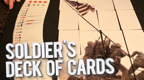 Soldiers Deck Of Cards Youtube