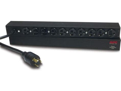 Apc Rack Mount Pdu Basic V V A Outlets U Horizontal