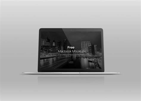 Macbook Air Front View Mockup Mockup World