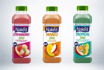 PepsiCo S Naked Zing Citrus Smoothies Product Launch Just Drinks