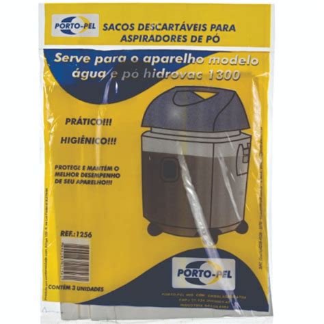 SACOS DESCARTÁVEIS ASPIRADORES ELECTROLUX HIDROVAC 1300 c 3unidades