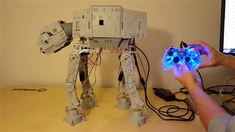 Vintage AT-AT Walker Toy Brought to Life With an Xbox 360 Controller ...