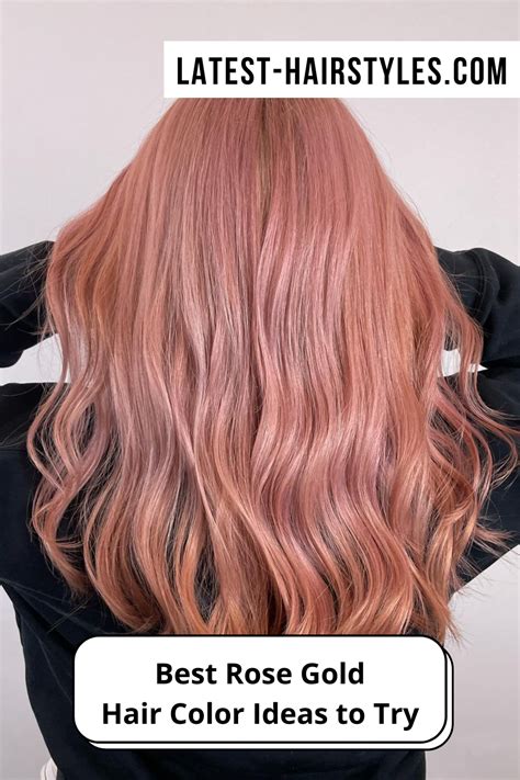 50 Best Rose Gold Hair Color Ideas For Stylish Women Artofit