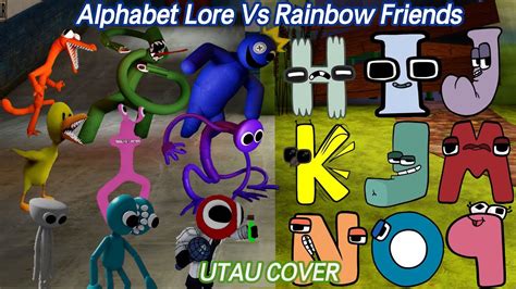 Alphabet Lore Vs All Rainbow Friends Sings Friends To Your End 29388