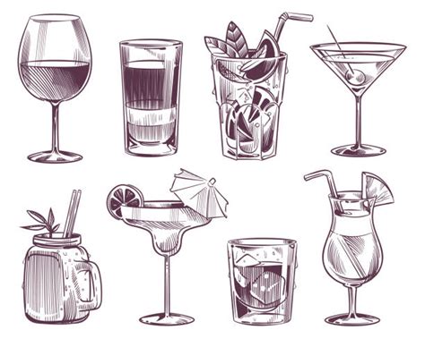 13 800 Old Fashioned Cocktail Stock Illustrations Royalty Free Vector