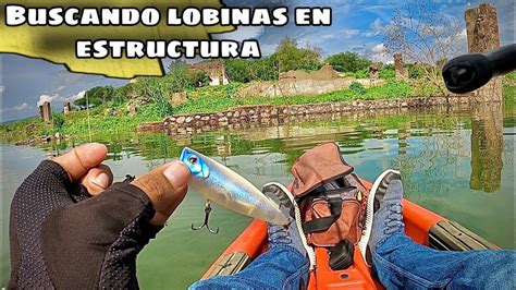 Buscando Lobinas En Estructuras Hundidas Pesca En Kayak Youtube