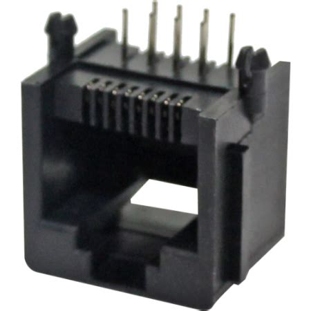 Conector Mini Din F Mea Pinos Pcb Achei Componentes