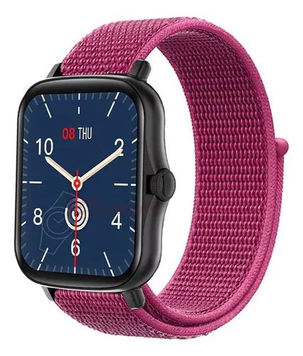 Pulseira De Nylon Loop Para Amazfit Gts Gts E Cor Roxo Largura Mm