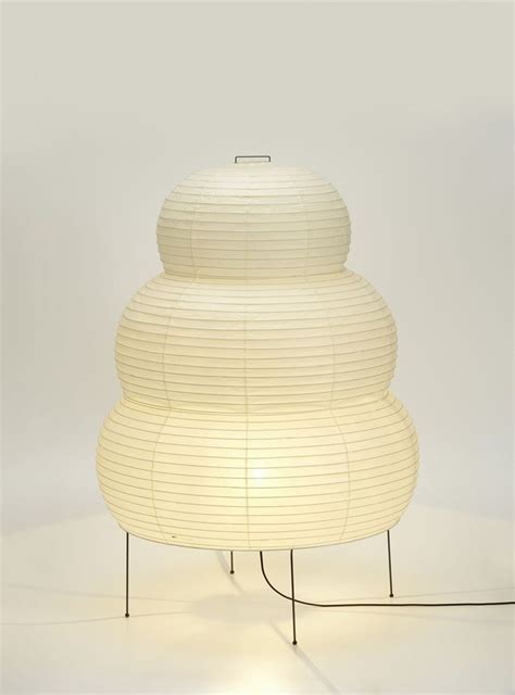 Akari Light Sculptures Japanese Paper Floor Lamp By Vitra Design