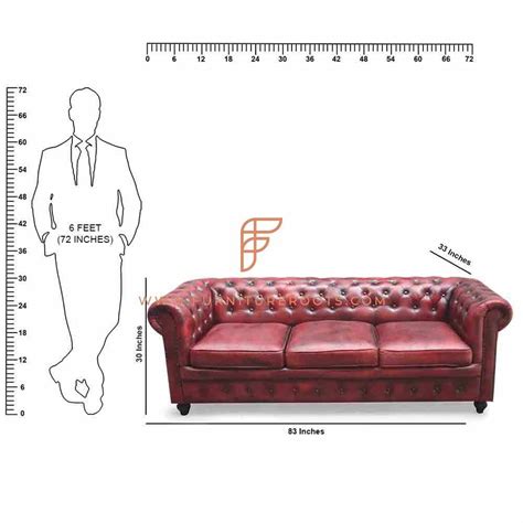 Classic Leather Chesterfield Sofa – Hotel Leather Sofas | FurnitureRoots