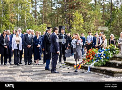 Lohheide Alemania 06th De Sep De 2022 El Presidente De Israel