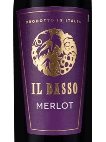 Il Basso Merlot Vivino Canada