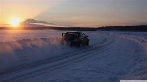 Winter Car Background