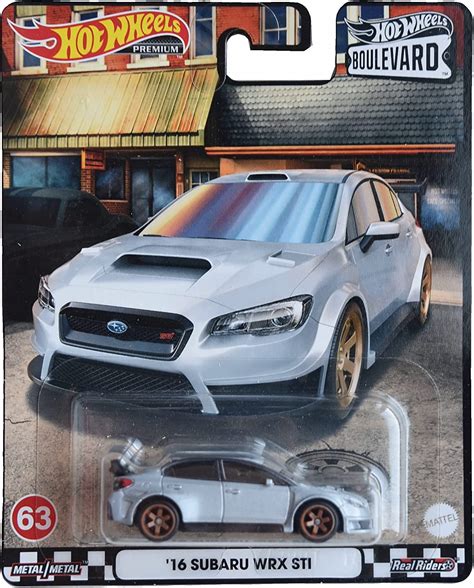 Hot Wheels Subaru Wrx Sti Boulevard 16 Yaxa Colombia