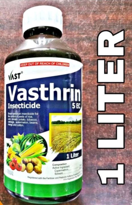 VASTHRIN 5 EC CYPERMETHRIN INSECTICIDE 1 LITER BY VAST Lazada PH