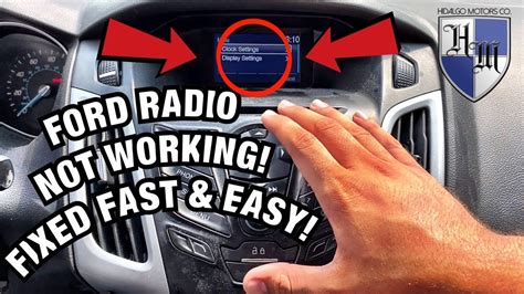 How To Reset Ford Escape Radio