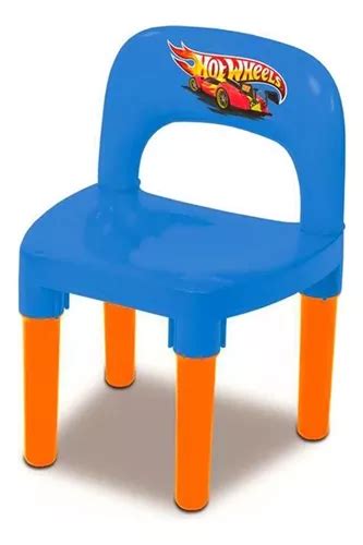 Juego De Mesa Y Silla Para Ni Os Fun Cadeirinha Radical Hot Wheels